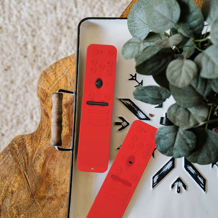 Rundum-Button-Wrap-Serie rote Fernbedienungsabdeckung kompatibel mit LG Serien MR25GA und AB760 - Bild 3