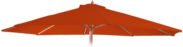 MCW Ersatzbezug für Sonnenschirm Lissabon aus Polyester in Terracotta mit Ø 3,5m - Bild 1