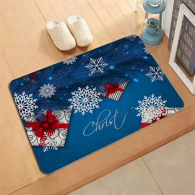 Vikama Kieselgur Fußmatte mit Weihnachtsdesign Anti-Rutsch B: 60 cm, T: 40 cm - Bild 3