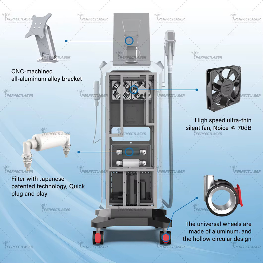 Perfectlaser Intelligente Diodenlaser-Haarentfernungsmaschine, Unisex - Bild 2