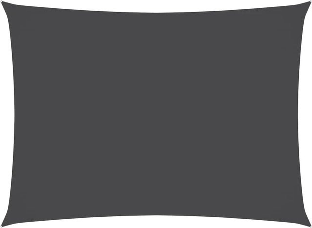 Furnicato Sonnensegel aus PU-beschichtetem Oxford-Gewebe, Rechteckig, Anthrazit, Breite: 300 cm, Länge: 500 cm - Bild 1
