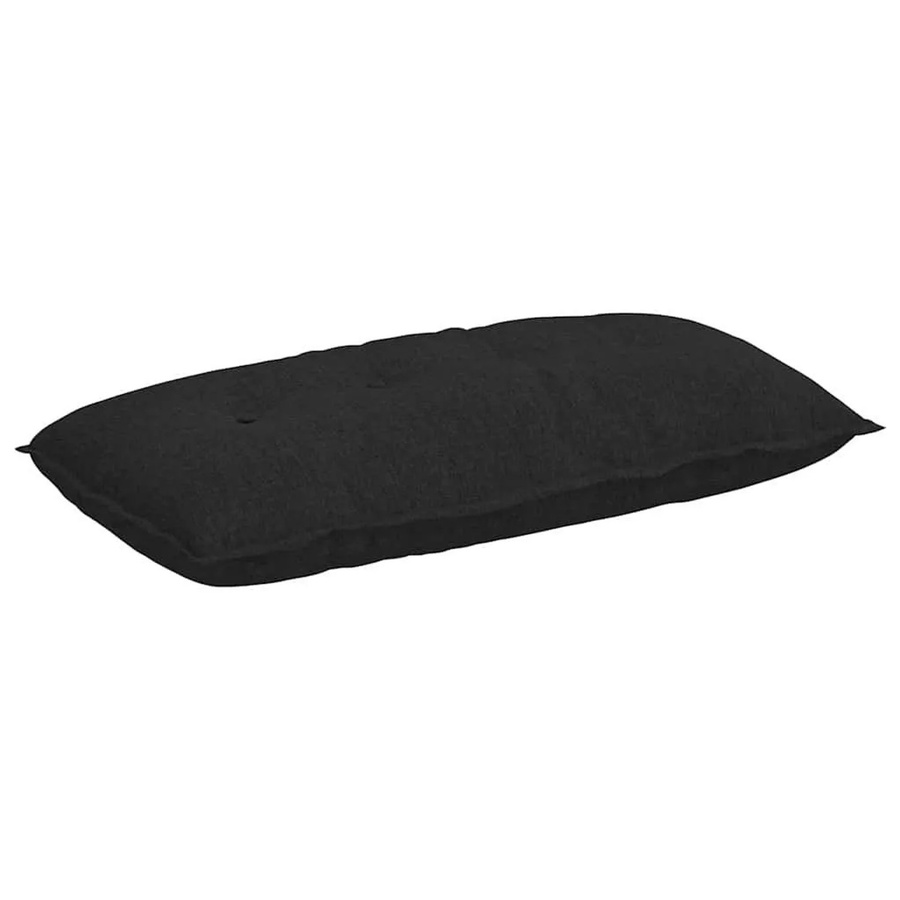 vidaXL Rückenkissen Schwarz mit abnehmbarem Bezug aus Polyester B/H/T: 100 x 50 x 19 cm - Bild 2