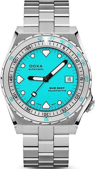 Doxa SUB600T Aquamarine Armbanduhr, Automatik, Edelstahl, 40 mm, Herren - Bild 1