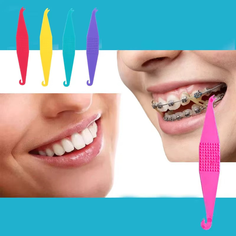 NIGF Kieferorthopädische Elastische Placer Gummiband Haken, 100 Stück - Bild 2