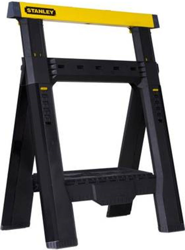 Stanley by Black & Decker Vario STST1-70559 Gerüstbock höhenverstellbar, 1 Paar, Schwarz - Bild 2