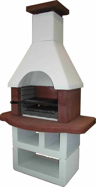 Grillkamin Nr. 6 mit den Maßen B: 212 cm x H: 120 cm und einer Tragfähigkeit von 460 kg - Bild 1