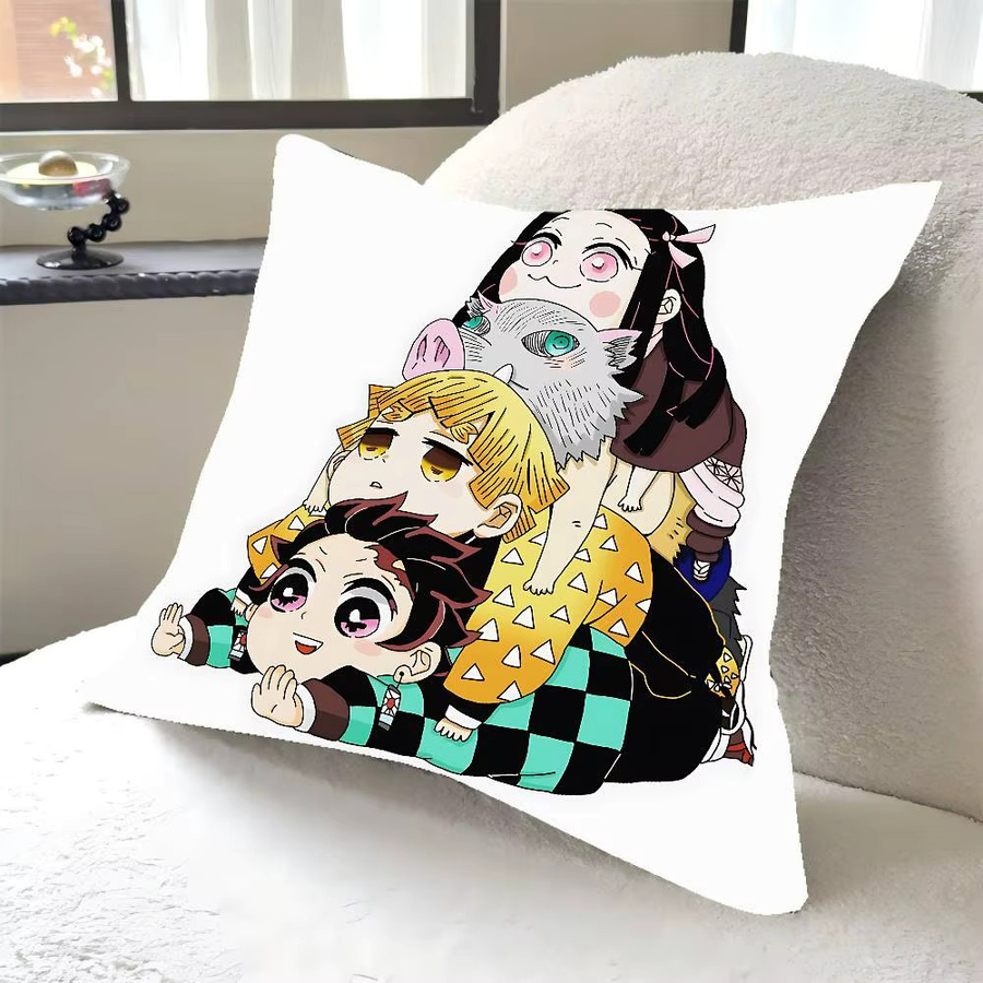 Dämonen Schlachter Anime Kissen für Sofa und Schlafzimmer 30 x 30 cm - Bild 5