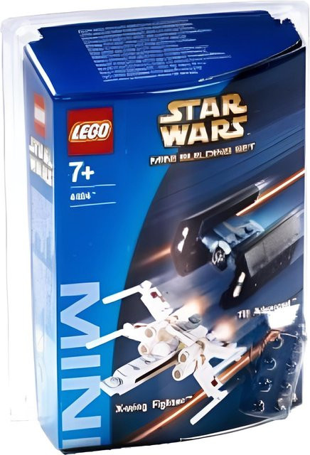 LEGO Star Wars Mini X-Wing Fighter & TIE Advanced Raumschiffe Set 7+ - Bild 1