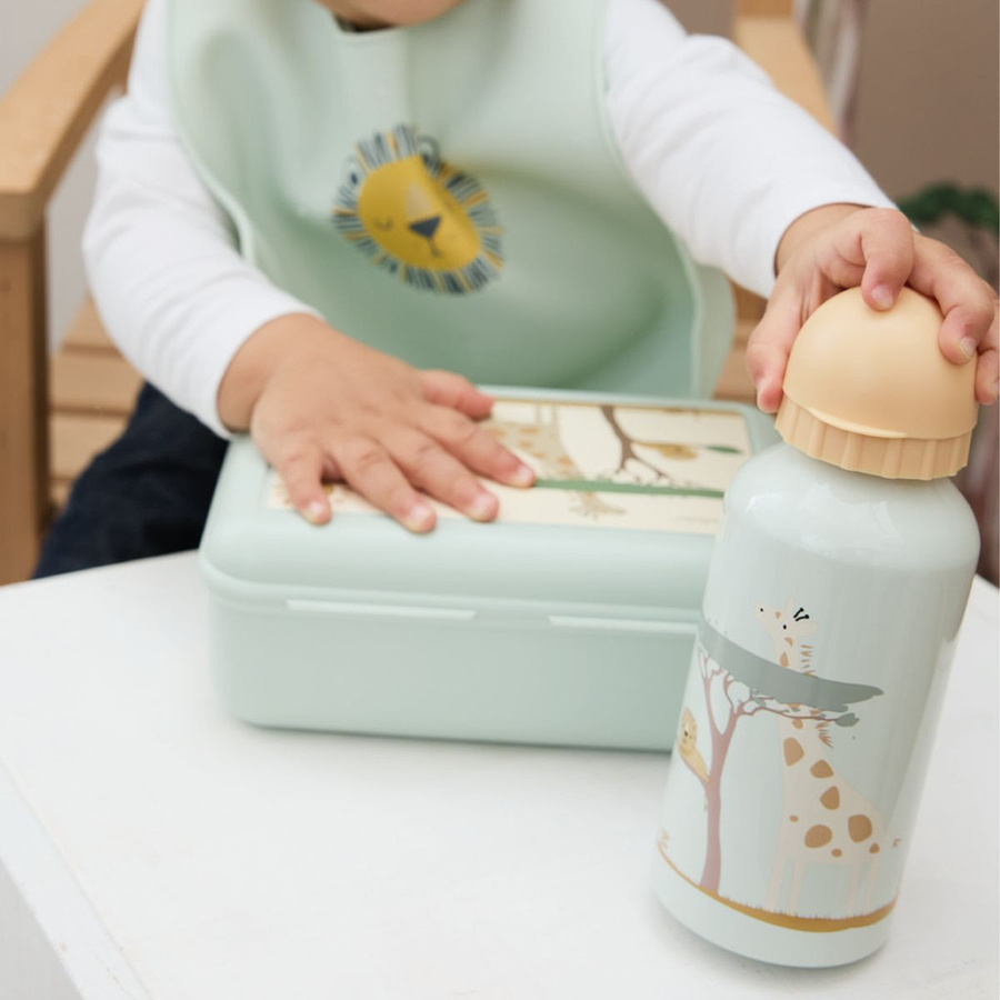 Sterntaler Trinkflasche Giraffe Kaya mit Hard Spout, auslaufsicher, 400 ml, grün/gelb/mehrfarbig - Bild 2