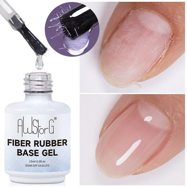 AWStorG Faser-Gummi-Basisgel, klar, 15 ml - Bild 1