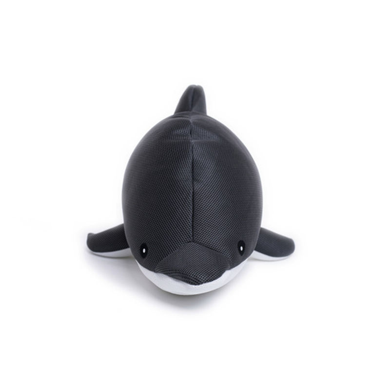 Westmann Pool Buddy Sitzsack Delfin in Grau Weiß aus Polyester B/H/T: 102 x 36 x 40 cm - Bild 8