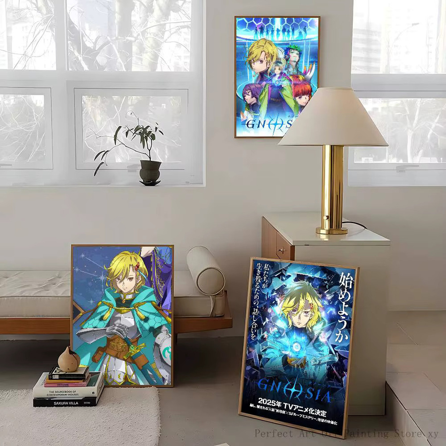 Wasserfester GNOSIA Poster Aufkleber mit Sci-Fi-Motiv in Mehrfarbig für deine Wohnzimmer und Schlafzimmer Dekoration - Bild 4