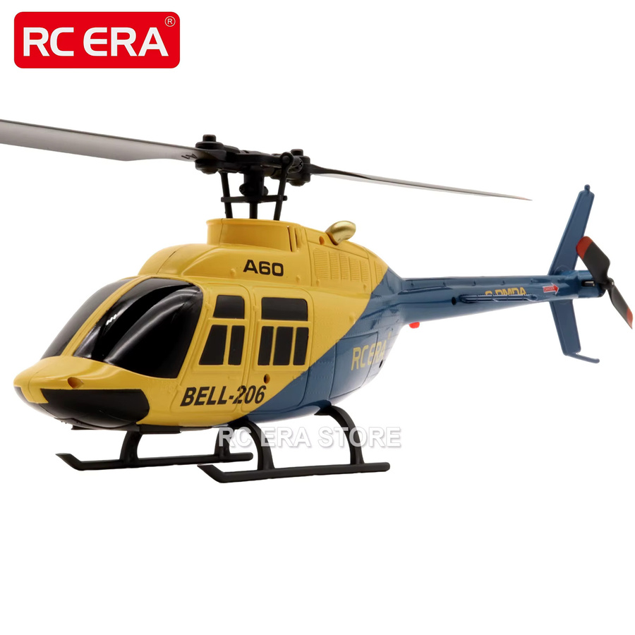RC ERA A60 Mini Bell206 RC Hubschrauber, ferngesteuert, 2,4G, 6-Achsen Gyroskop, 4CH Höhe Halten - Bild 1