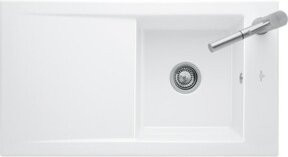 Villeroy & Boch Timeline 50 Flat bündige Keramik-Spüle in Chromite - Bild 1