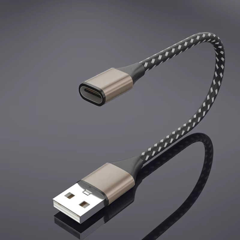 USB-C-Verlängerungskabel Blau Typ-C-Buchse auf USB-2.0-Stecker Datenübertragungsadapter für Telefon und Laptop - Bild 1