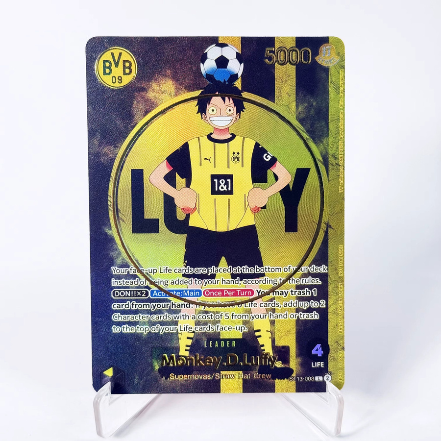 Bandai One Piece Spielkarte Pirates League Qualifier Winner, Holofoil Textur, Bunt / Mehrfarbig - Bild 2