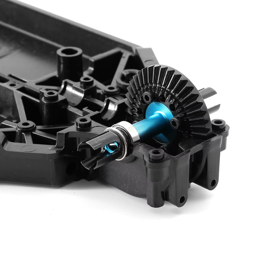 Tamiya RS RC 39T Vorderer Direktkupplungssatz Vorderdifferential, Zubehör, Metall, Schwarz - Bild 3