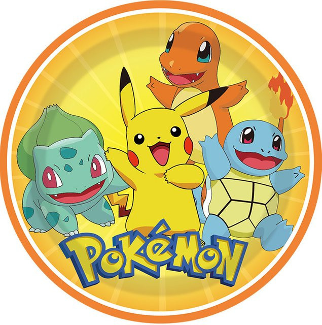 Pokemon Pikachu Party-Dekorationsset von TAKARA TOMY in Mehrfarbig mit Tellern, Tischdecke, Ballons, Banner und Kuchendekoration für Kindergeburtstage - Bild 1