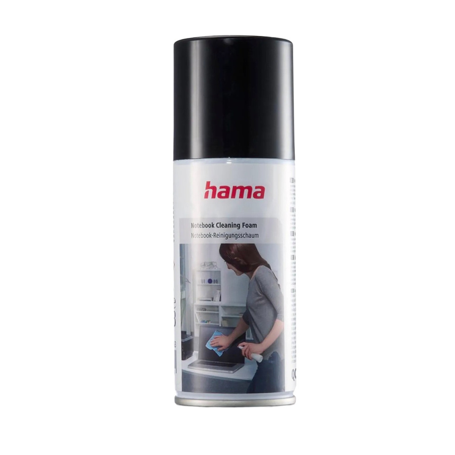 Hama Notebook-Reinigungsschaum zur Pflege und zum Schutz, Weiß, 100 ml - Bild 2