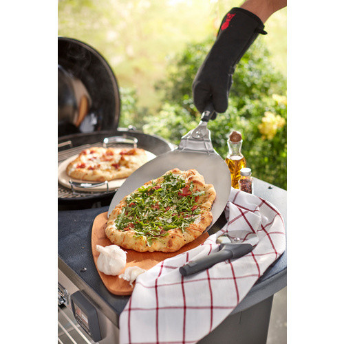 Weber Pizzaheber aus Edelstahl in Silber und Schwarz - Bild 2
