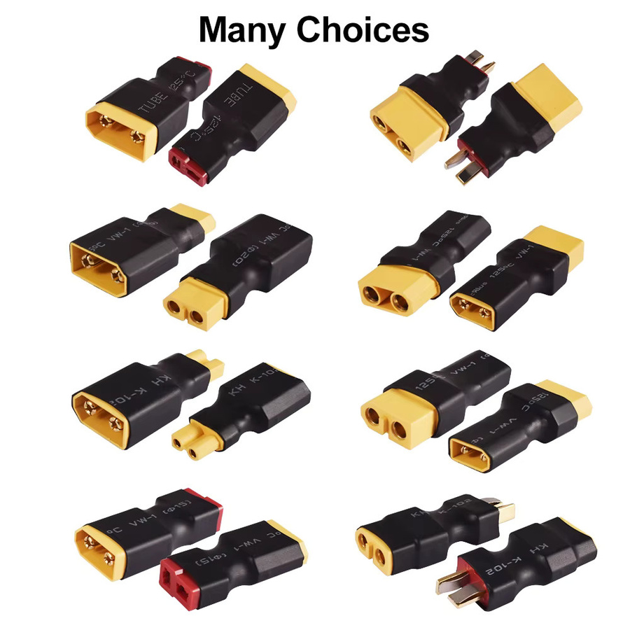 9IMOD XT60 XT30 XT90 Stecker Set mit männlichen und weiblichen Adaptern für RC LiPo Batterien - Bild 2