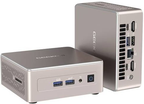 GEEKOM Mini PC A5 Silver mit AMD Ryzen 5 7530U, 16GB RAM, 512GB SSD und Windows 11 Pro - Bild 1