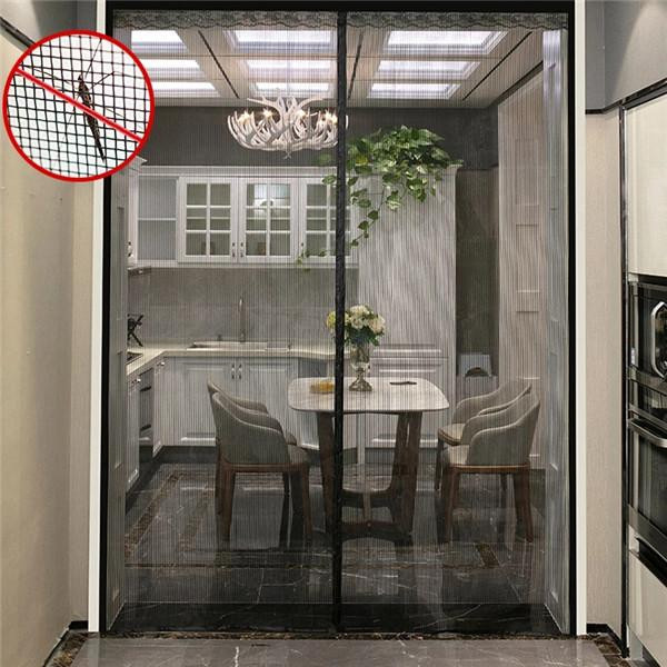 Sufdarj Home Textiles Magnetisches Moskitonetz als Insektenschutz-Türvorhang mit automatischem Verschluss, B x H: 160 x 220 cm - Bild 4