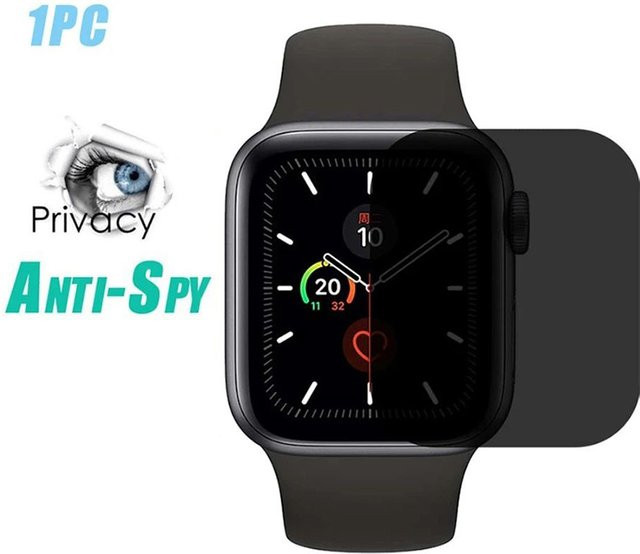 TINUORA Displayschutzfolie für Apple Watch, Silikon, Unisex - Bild 1