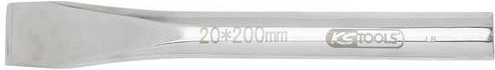KS Tools Flachmeißel aus Edelstahl in Silber, Breite: 22 mm, Länge: 250 mm - Bild 1