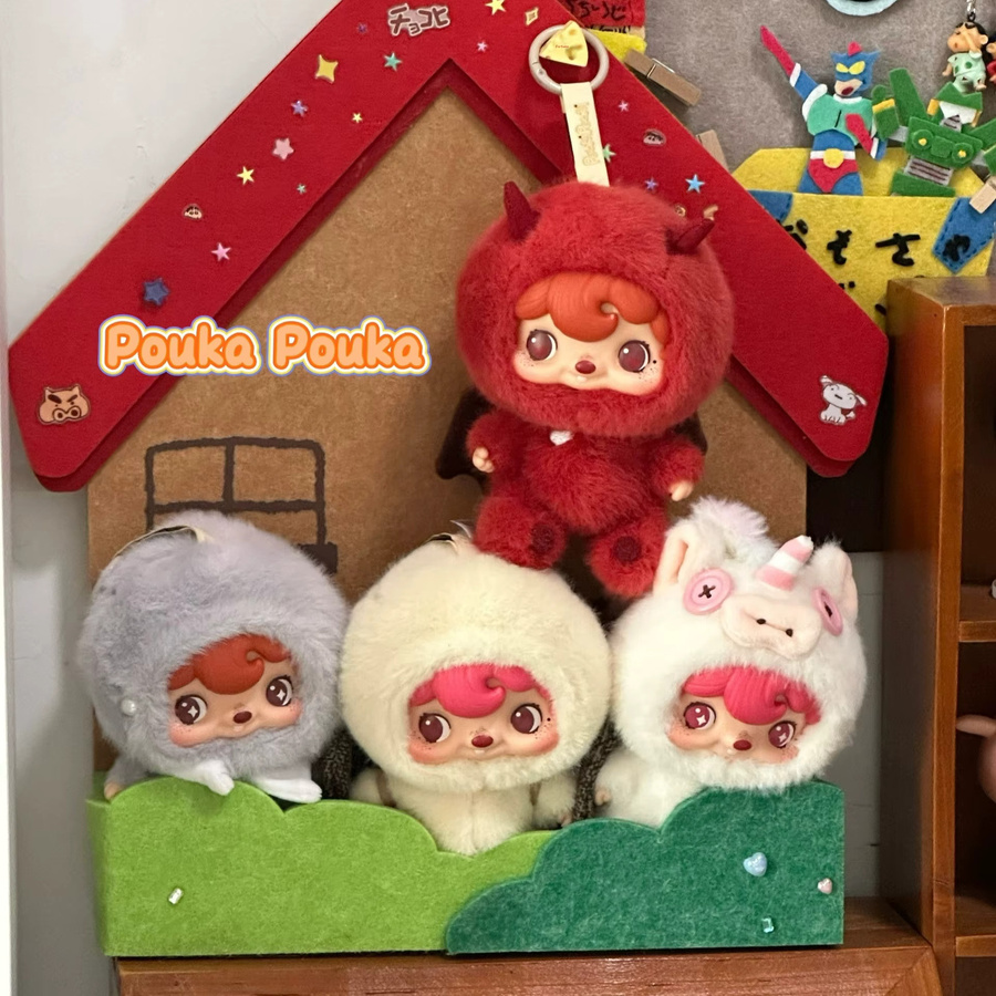 52TOYS Poukapouka-Serie, Plüsch-Anhänger, Blindbox, Puppe - Bild 2