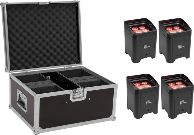 EUROLITE AKKU UP-4 Entry QCL Spot Set mit Case in Schwarz - Bild 1