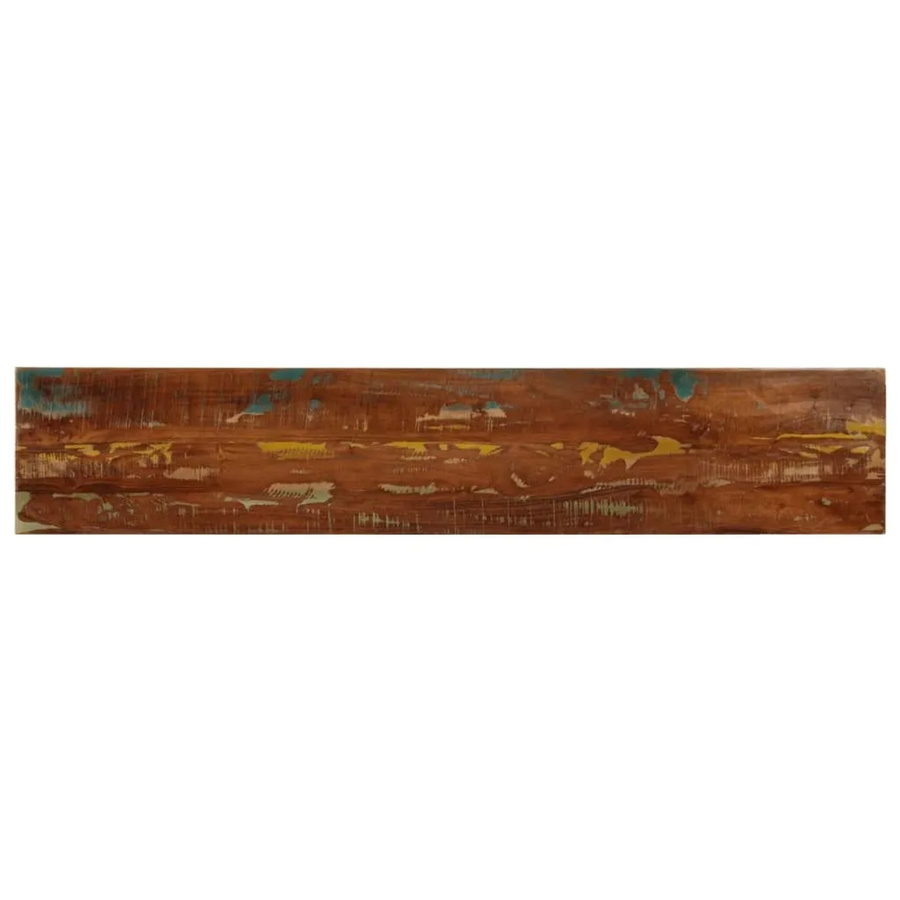 vidaXL Tischplatte aus Altholz in Braun, Rechteckig, B/T/H: 160 x 30 x 3,8 cm - Bild 2