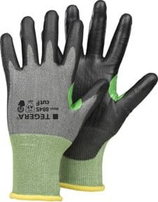 Tegera Handschuh 8845 CUT F CRF OMNI in Grün und Grau, Größe 5 - Bild 1