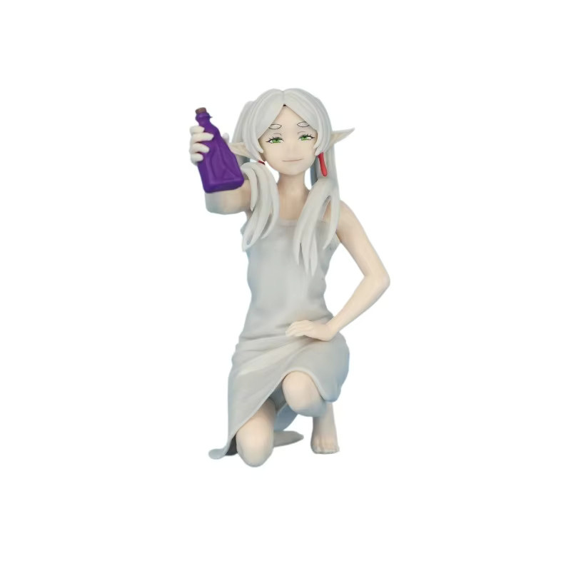 Bandai Frieren: Beyond Journey's End Evil Smile Face Anime Figur, Mädchen Modell Statue, 11,5 cm - Bild 2