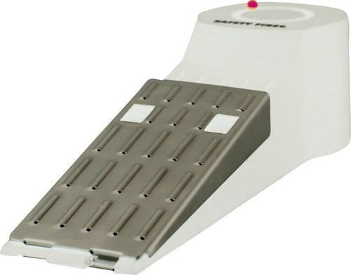 Kh-security Alarmtürstopper mit 100 dB Sirene in Weiß - Bild 1