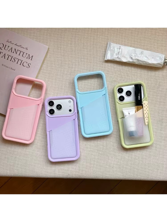 Stoßfeste Apple iPhone Schutzhülle mit Cartoon Anime Anhänger und Kartenfach für iPhone 17 Pro, 16 und 15 Pro Max - Bild 4