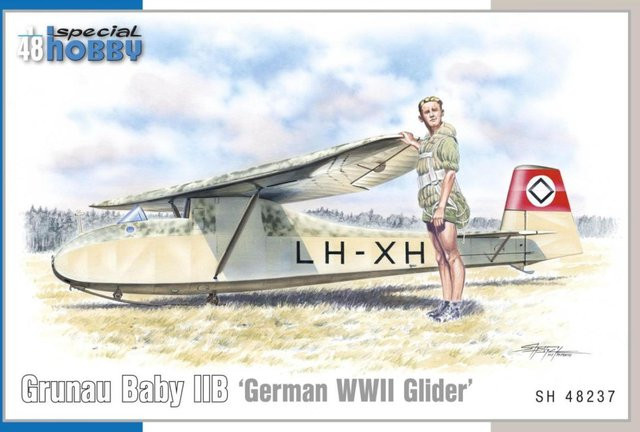 Special Hobby Grunau Baby IIB - German WWII Glider, Modell, 1:48 - Bild 1