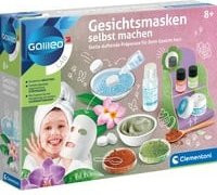 Clementoni Gesichtsmasken selbst machen Bastelset für Kinder ab 8 Jahren - Bild 1