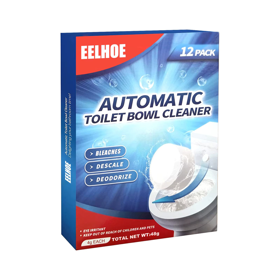 eelhoe Toilettenreiniger Brausetabletten zur Entfernung von Urinflecken und Gerüchen in Blau - Bild 2