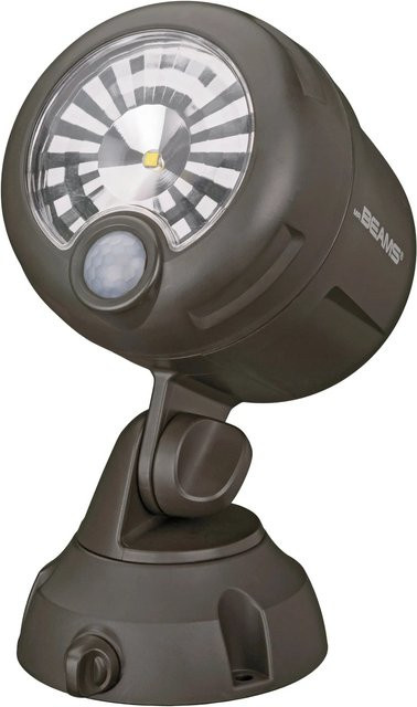 Mr. Beams LED-Außenwandleuchte MB360XT mit Bewegungsmelder in Braun - Bild 1