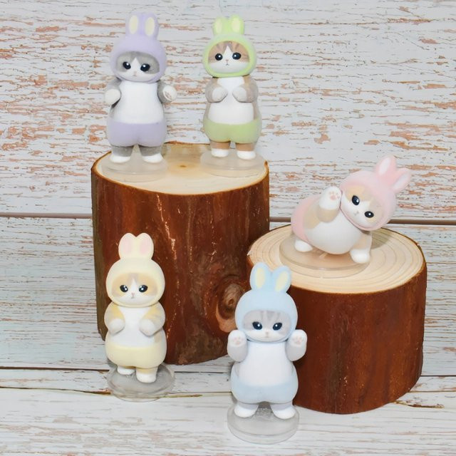 Mofusand Hasen-Kleidung Flocking Blind Box, Actionfiguren, Einzelfigur - Bild 1