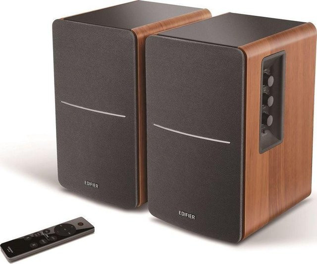 Edifier R1280DBs Aktivlautsprecher Schwarz mit Bluetooth, Optisch und 3,5 mm Klinke, 42 W - Bild 1