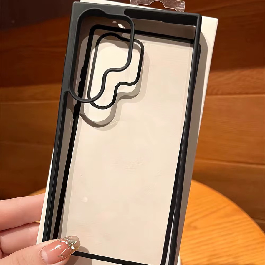 Weiche Silikon-Handyhülle für Samsung Galaxy A-Serie in Schwarz - Bild 3