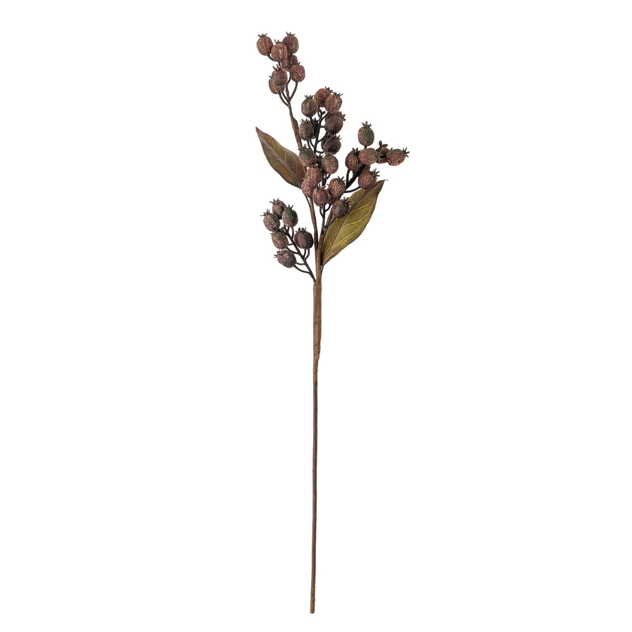 Bloomingville Kunstzweig Berry in Braun, Grün und Lila, Höhe: 94 cm - Bild 1