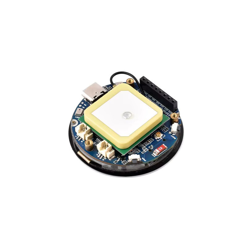 Waveshare ESP32-S3 IoT-Modul mit 1,75 Zoll AMOLED Rundes Touch-Display, 466x466 QSPI, Dual-Mikrofon und WiFi/Bluetooth in Multicolor - Bild 1