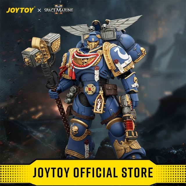 JOYTOY Warhammer 40,000 Ultramarines Assault Intercessor, Actionfigur, 1/18 - Bild 1