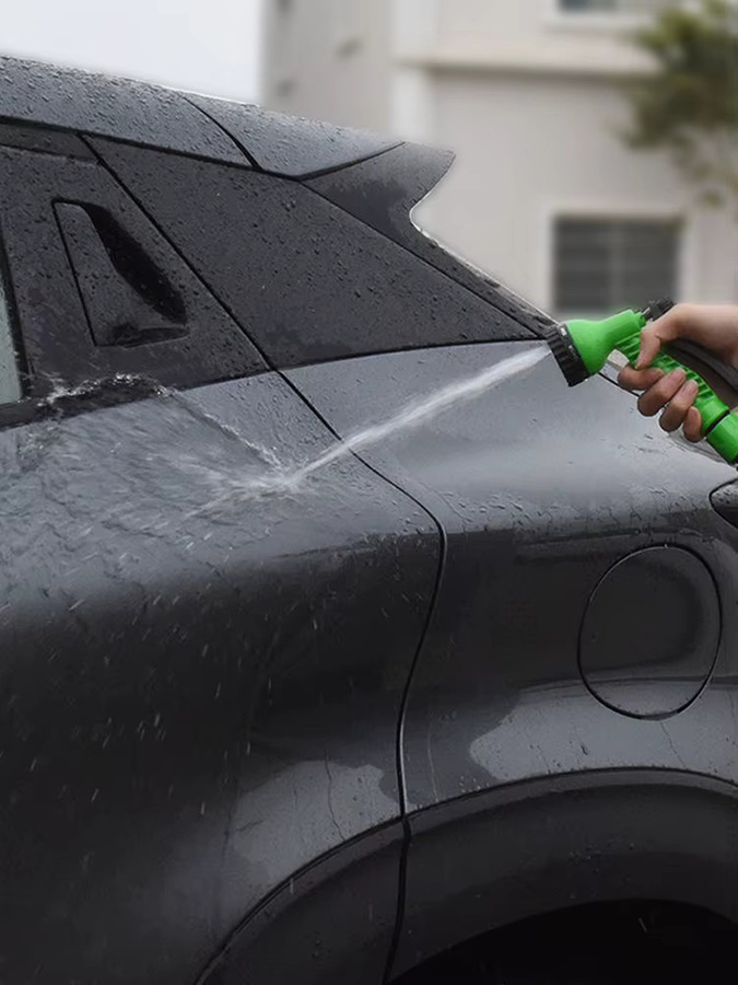 Garten Spritzpistole mit 7 Spray-Modi für Bewässerung und Autowäsche in Blau und Grün - Bild 5