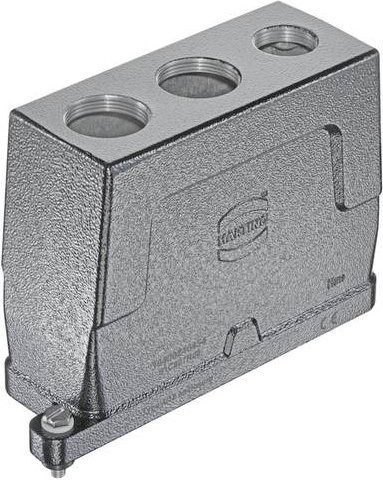 HARTING Tüllengehäuse 19 40 024 0454 19400240454 aus Edelstahl in Silber - Bild 1