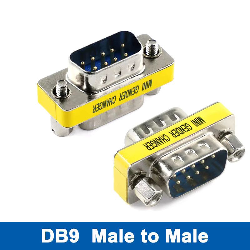 DB9 MINI Gender-Changer-Adapter RS232 Com D-Sub zu Männlich/Weiblich VGA-Steckverbinder 9-polig von BSN - Bild 3