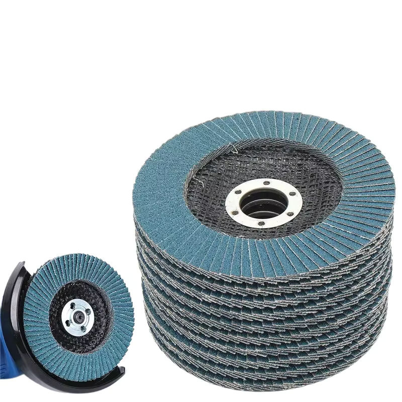 Sanke Rescue Schleifscheiben Fächerscheiben 5 Zoll 125 mm für Winkelschleifer und Metall - Bild 7